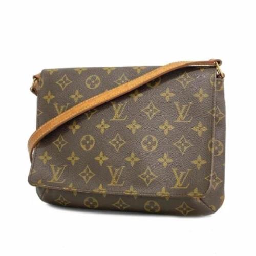 Pre-owned Fabric louis-vuitton-bags Louis Vuitton Vintage , Brown , Da...