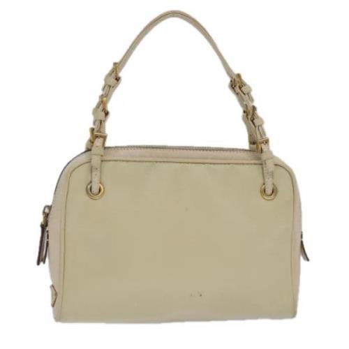 Pre-owned Nylon prada-bags Prada Vintage , Beige , Dames