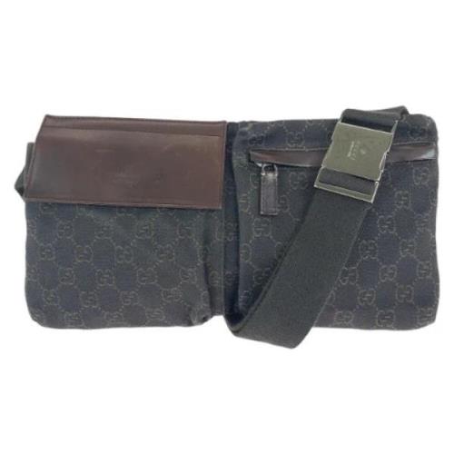 Pre-owned Canvas gucci-bags Gucci Vintage , Brown , Dames