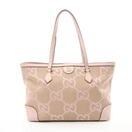 Pre-owned Leather gucci-bags Gucci Vintage , Beige , Dames