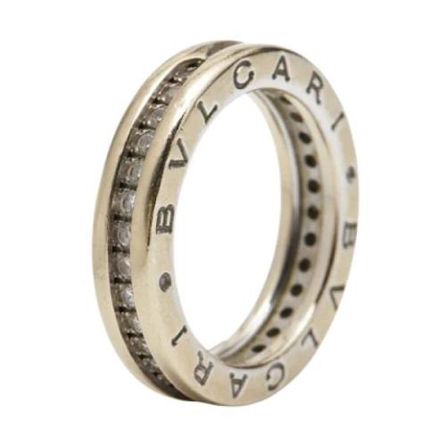 Pre-owned White Gold rings Bvlgari Vintage , White , Dames