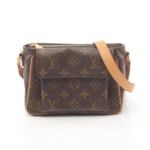 Pre-owned Leather louis-vuitton-bags Louis Vuitton Vintage , Brown , D...