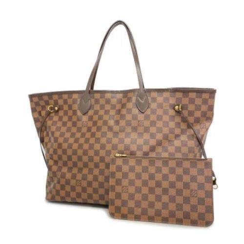 Pre-owned Fabric louis-vuitton-bags Louis Vuitton Vintage , Brown , Da...