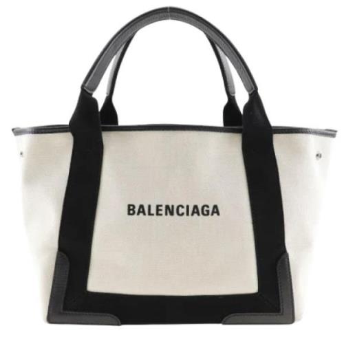 Pre-owned Canvas balenciaga-bags Balenciaga Vintage , Beige , Dames