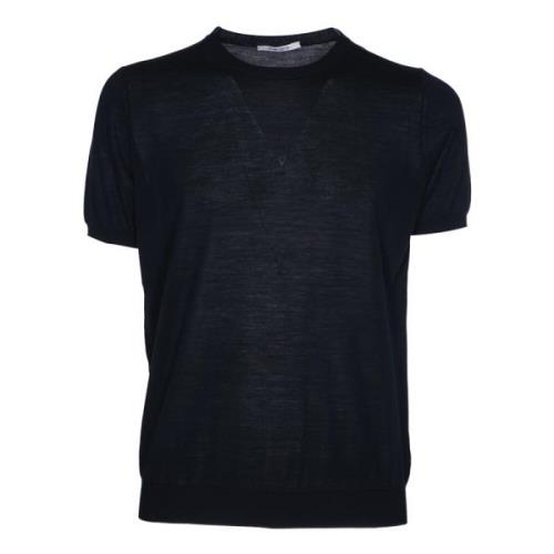 Zwarte T-shirts en Polos Kangra , Black , Heren