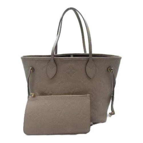 Pre-owned Leather louis-vuitton-bags Louis Vuitton Vintage , Beige , D...