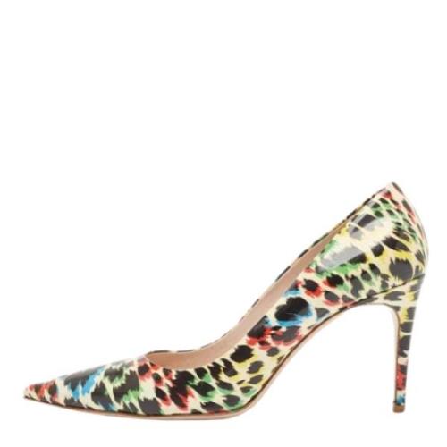 Pre-owned Leather heels Miu Miu Pre-owned , Multicolor , Dames