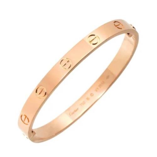 Pre-owned Rose Gold bracelets Cartier Vintage , Yellow , Dames