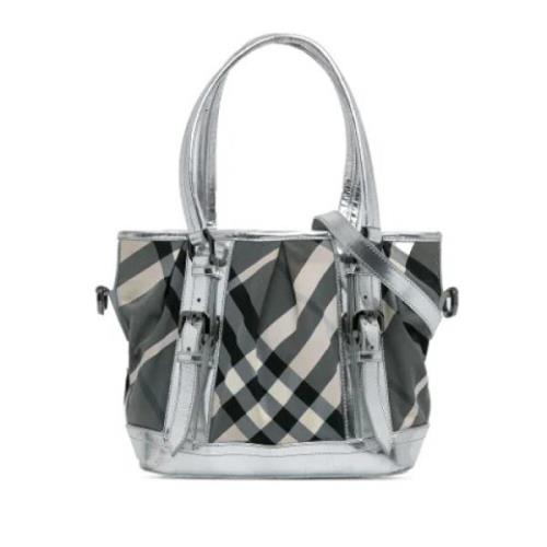 Pre-owned Nylon handbags Burberry Vintage , Gray , Dames