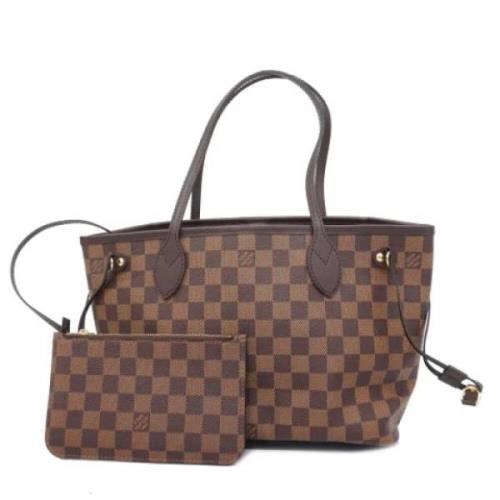 Pre-owned Fabric louis-vuitton-bags Louis Vuitton Vintage , Brown , Da...