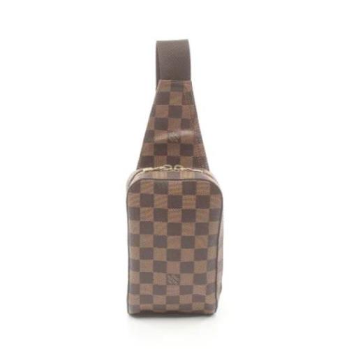 Pre-owned Leather louis-vuitton-bags Louis Vuitton Vintage , Brown , D...