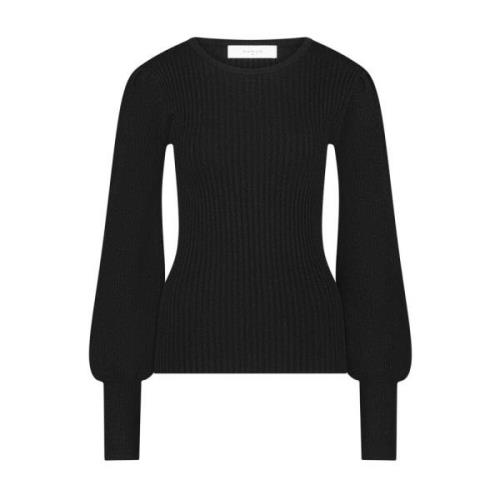 Lurex Mulberry Pullover Sweater Nukus , Black , Dames