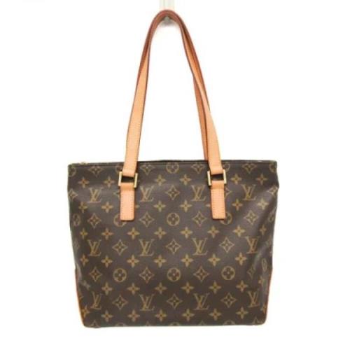 Pre-owned Fabric louis-vuitton-bags Louis Vuitton Vintage , Brown , Da...