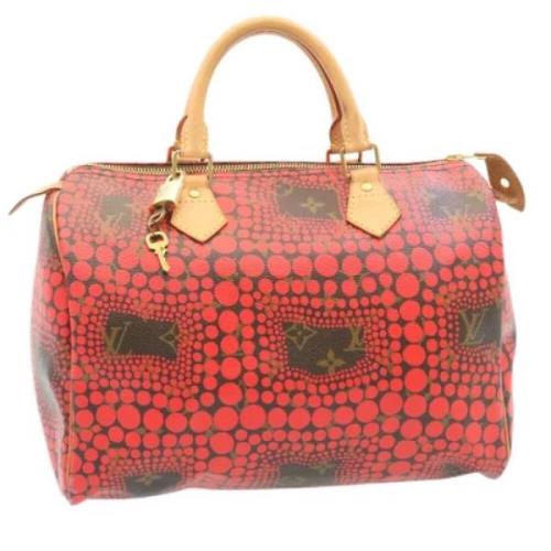 Pre-owned Canvas louis-vuitton-bags Louis Vuitton Vintage , Red , Dame...