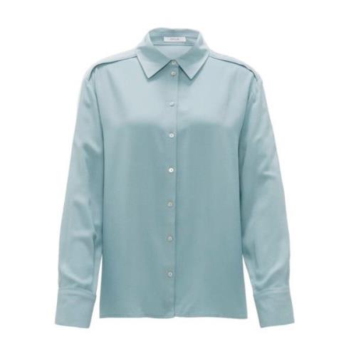 Blouse met lange mouwen en Fuhla Opus , Blue , Dames