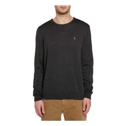 Uperstand Sweater Volcom , Black , Heren