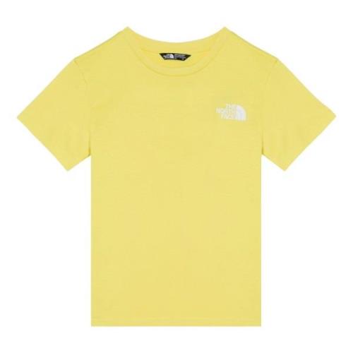 Korte mouwen ronde hals T-shirt The North Face , Yellow , Heren