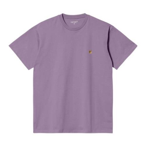 T-Shirts Carhartt Wip , Purple , Heren