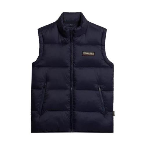 Winter Gilet zonder dons Napapijri , Blue , Heren