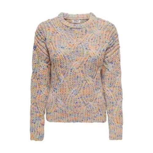 Casual Gebreide Trui Only , Multicolor , Dames