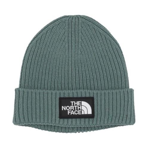 Logo Box Cuffed Beanie Dark Sage The North Face , Green , Unisex