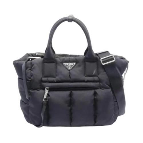 Pre-owned Canvas prada-bags Prada Vintage , Black , Dames