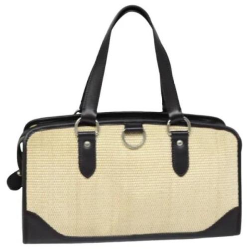 Pre-owned Wool totes Burberry Vintage , Beige , Dames