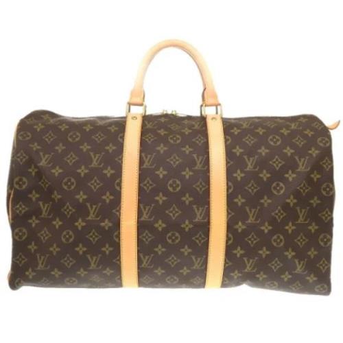 Pre-owned Fabric louis-vuitton-bags Louis Vuitton Vintage , Brown , He...