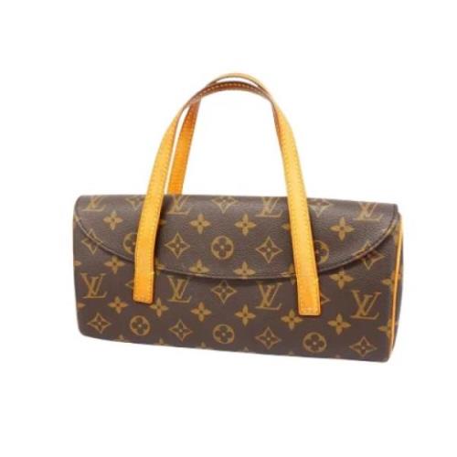 Pre-owned Canvas louis-vuitton-bags Louis Vuitton Vintage , Brown , Da...