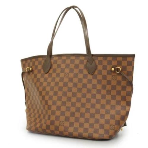 Pre-owned Fabric louis-vuitton-bags Louis Vuitton Vintage , Brown , Da...