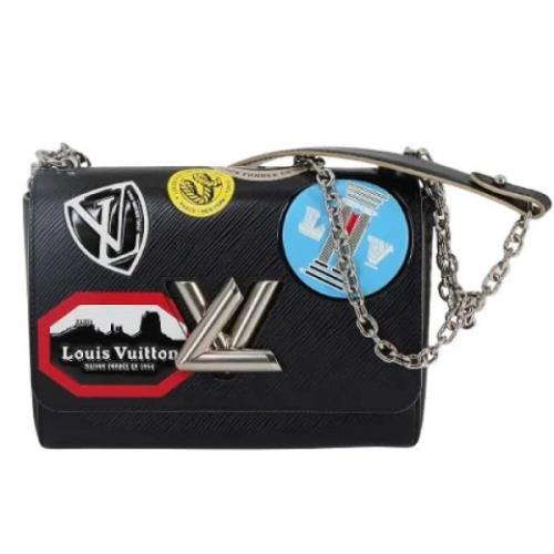 Pre-owned Leather louis-vuitton-bags Louis Vuitton Vintage , Black , D...