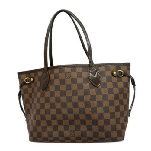 Pre-owned Fabric louis-vuitton-bags Louis Vuitton Vintage , Brown , Da...