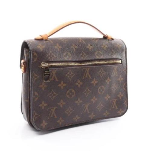 Pre-owned Leather louis-vuitton-bags Louis Vuitton Vintage , Brown , D...