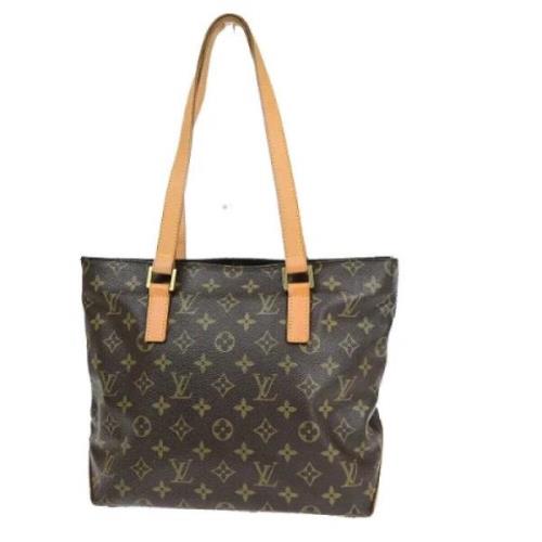 Pre-owned Canvas louis-vuitton-bags Louis Vuitton Vintage , Brown , Da...