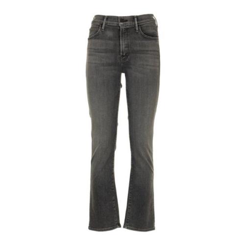 Grijze Rascal Flood Jeans Mother , Gray , Dames