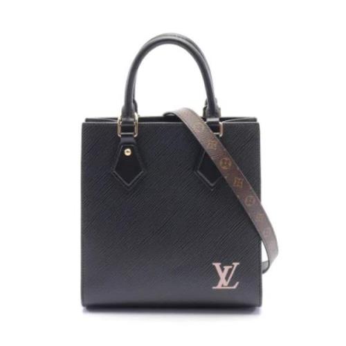 Pre-owned Leather louis-vuitton-bags Louis Vuitton Vintage , Black , D...