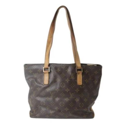 Pre-owned Fabric louis-vuitton-bags Louis Vuitton Vintage , Brown , Da...