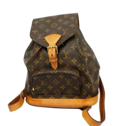 Pre-owned Fabric louis-vuitton-bags Louis Vuitton Vintage , Brown , Da...