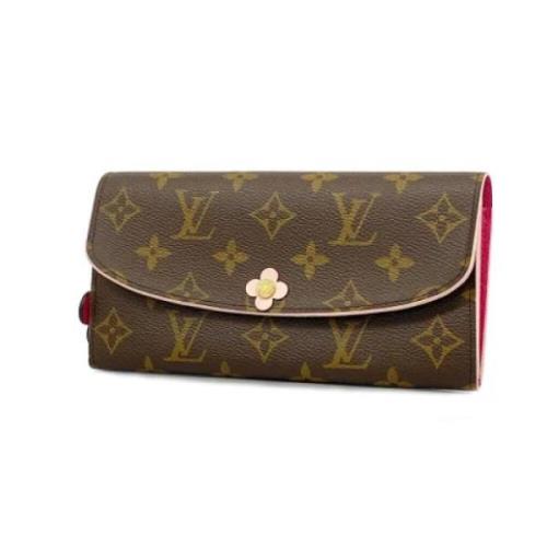 Pre-owned Fabric wallets Louis Vuitton Vintage , Brown , Dames