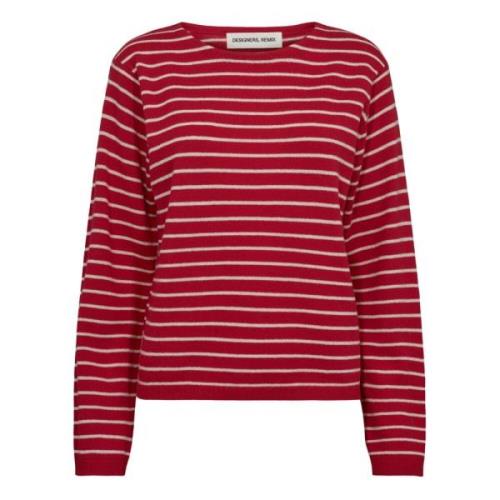 Cosmo Breton Sweater Designers Remix , Red , Dames