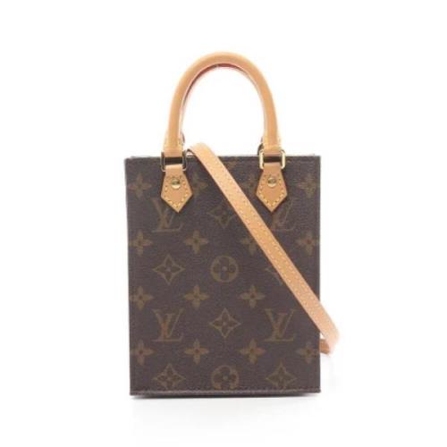 Pre-owned Leather louis-vuitton-bags Louis Vuitton Vintage , Brown , D...