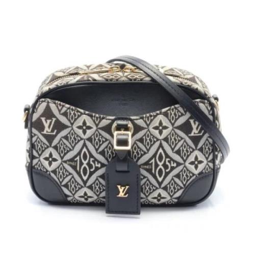 Pre-owned Leather louis-vuitton-bags Louis Vuitton Vintage , Black , D...