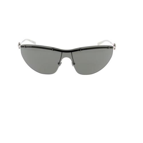 Stijlvolle zonnebril met uniek ontwerp Gucci , Gray , Unisex