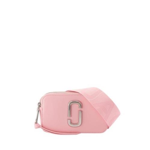 Roze Saffiano Leren Crossbody Tas Marc Jacobs , Pink , Dames