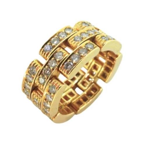 Pre-owned Yellow Gold rings Cartier Vintage , Yellow , Dames