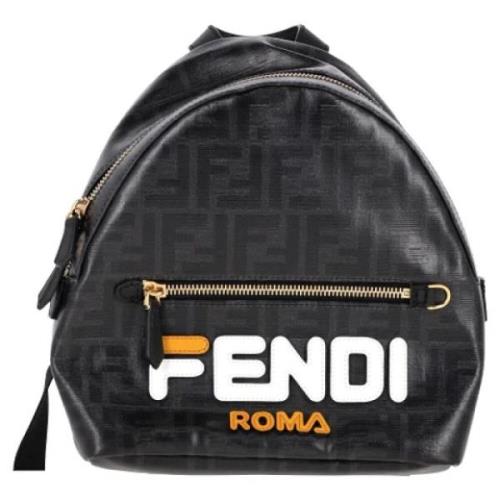 Pre-owned Canvas travel-bags Fendi Vintage , Black , Dames