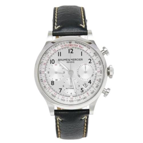 Pre-owned Stainless Steel watches Baume & Mercier Pre-owned , Black , ...