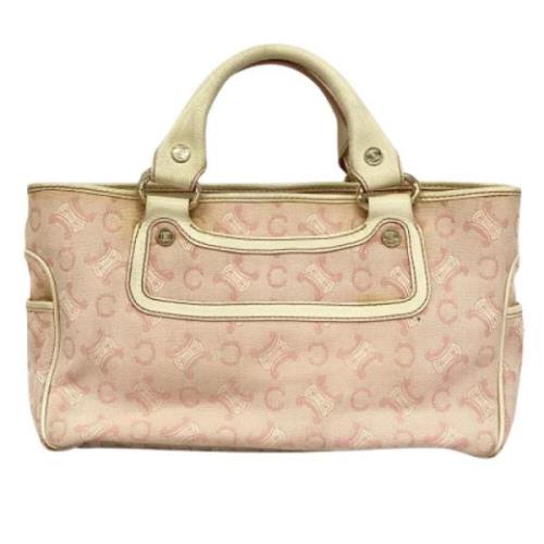 Pre-owned Canvas celine-bags Celine Vintage , Pink , Dames