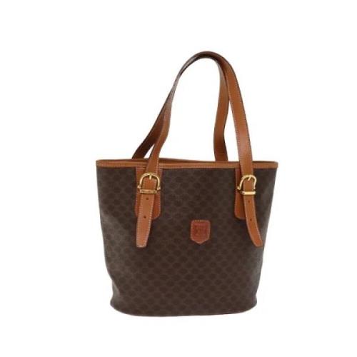 Pre-owned Leather celine-bags Celine Vintage , Brown , Dames