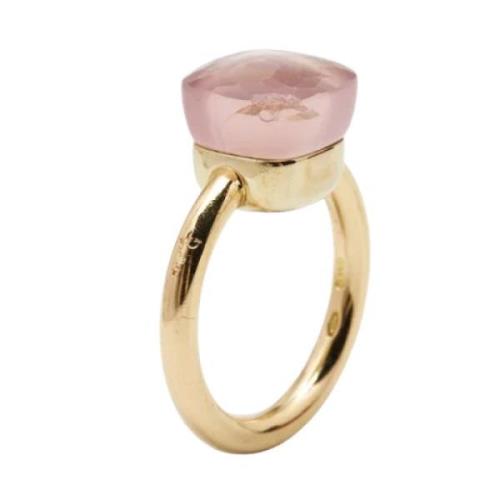 Pre-owned Fabric rings Pomellato Pre-owned , Pink , Dames